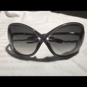 Tom Ford Gray Whitney Sunglasses.